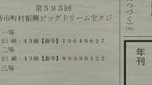 19640627 a nyertes szelvény sorszámában az volt a poén, hogy Yuno-t az édesanyja születésnapjára emlékeztette. :)