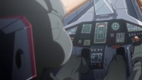 A Vic Viper cockpitje belülről